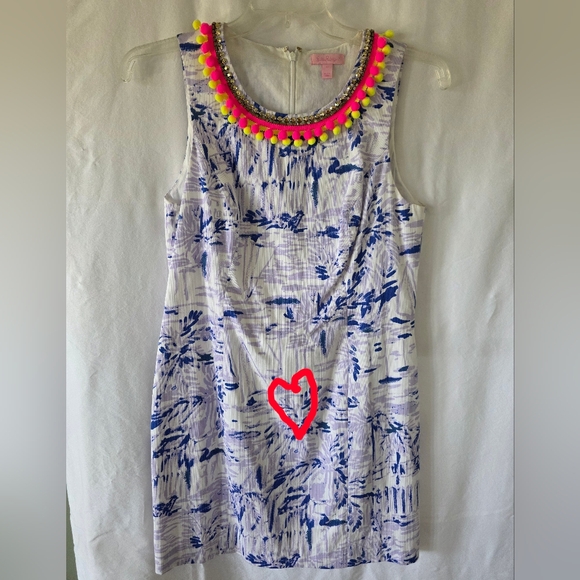 Talk About Pizazz,this Is One Sassy Lilly Pulitzer sz10 $48 - Picture 2 of 8